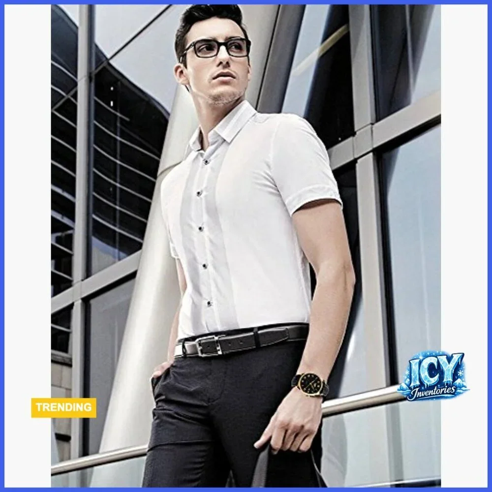 Men's Quartz Wristwatch Roman Numeral PU Leather Band Water Resist Analog